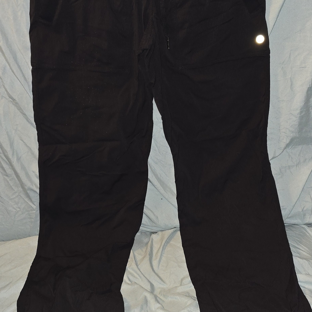 Womens Black Lululemon Studio Pants